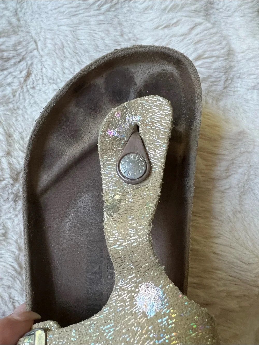 Birkenstock Gizeh Hologram EU 39 US 8-8 1/2